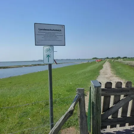 Lägenhet Bootsmann - Wassernah Mit Garten & Eingezaeunter Terrasse